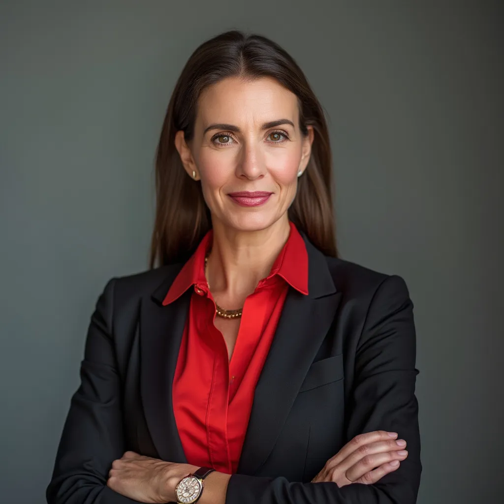Retrato de Marta Jiménez, Directora General